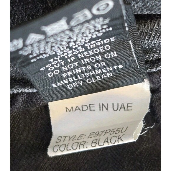 Prps Jeans Mens 33x31 Warlock Black Perigee Distressed Stretch Skinny Grungy - Picture 11 of 11